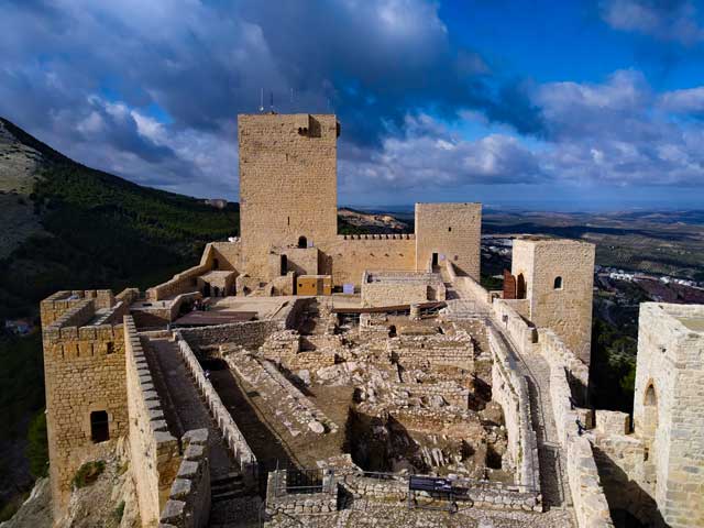 Castillo de Santa Catalina en Jaen