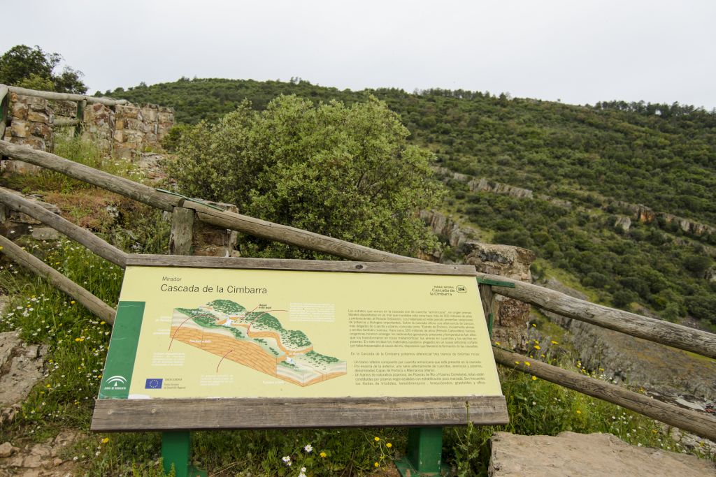 mirador cascada de la cimbarra