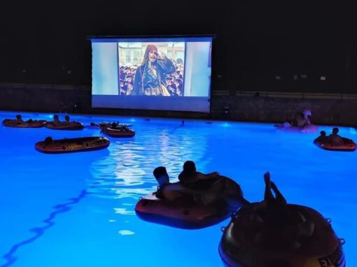 Aquasión 2025: cine flotante y mucho más en la piscina de Orcera