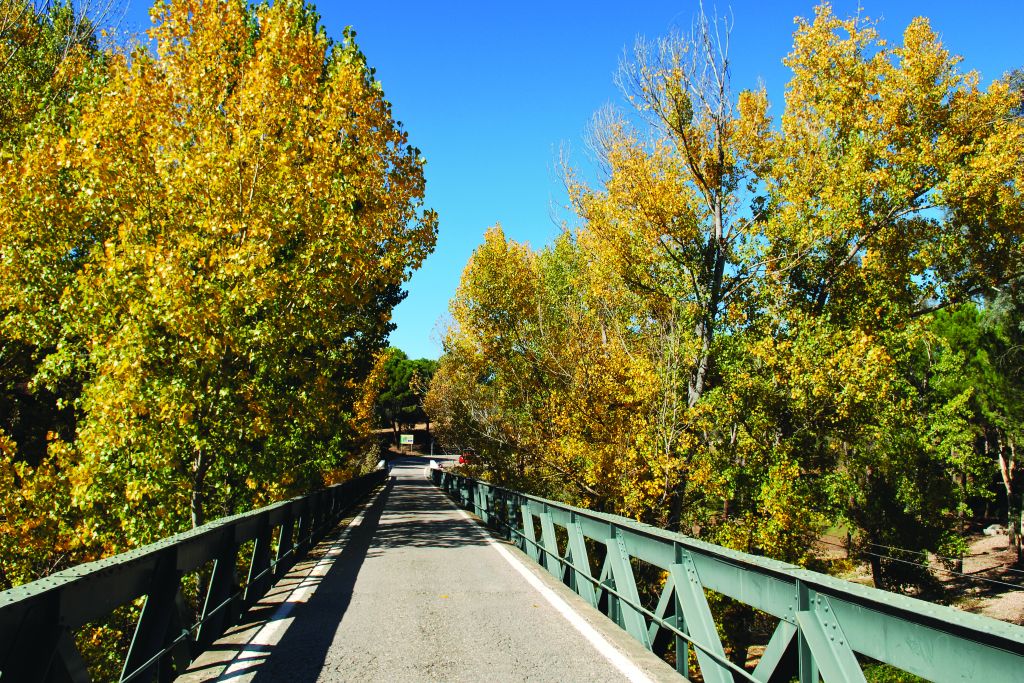 puente de hierro sierra de andujar jaen