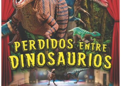 Perdidos entre dinosaurios, figuras animatrónicas en Bailén