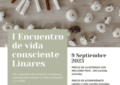 Encuentro de vida consciente en Linares