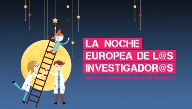 Noche Europea de los Investigadores en Jaén con niños