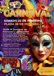 carnaval alcaudete 2025