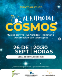 a ritmo del cosmos dis mundial turismo jaen 2024
