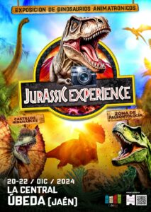 jurassic experience exposición dinosaurios ubeda navidad 2024