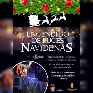 espectáculo piro musical navidad 2024 guarroman