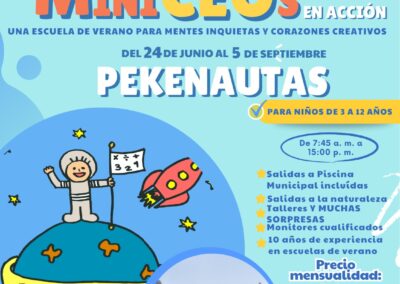 Escuela de verano Mini CEOs en Pekenautas