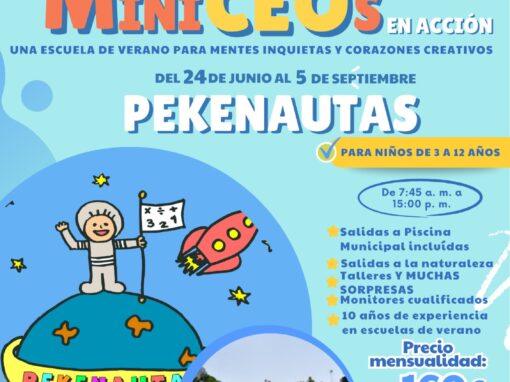 Escuela de verano Mini CEOs en Pekenautas