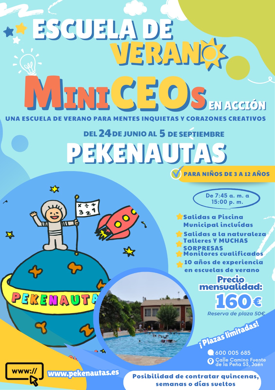 escuela de verano pekenautas